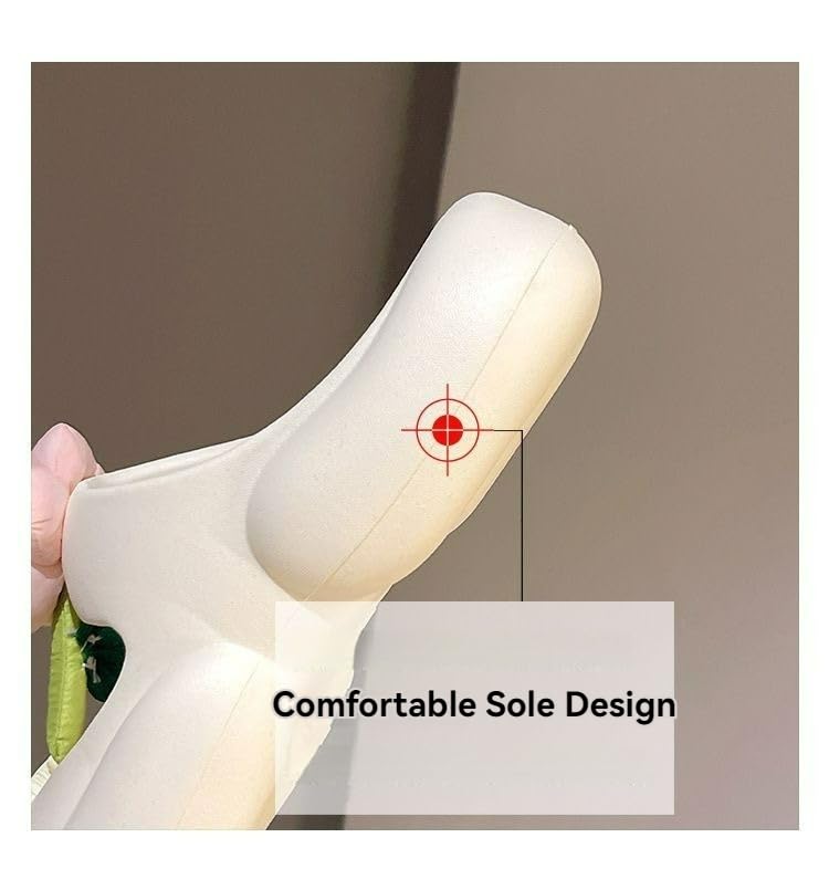Flora Slippers for Women,Thick Sole, Anti-Slip, Adorable Design, Indoor-Outdoor Beach Sandals for girls4