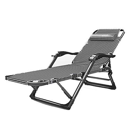 Lit de jardin pliable pour vos moments de détente sur la plage