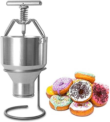 Amazon 手動ドーナツメーカー手動ドーナツディスペンサー4l デザートツールドーナツ工場 集塵機クロスバターパイビスケットベーキングツールテーブル50 70mmドーナツ ドーナツ型 オンライン通販