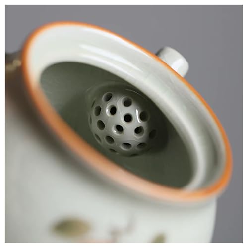 Tetera de cerámica para preparar té de hojas sueltas sin alterar su sabor original 4