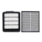 Car Air Filter Cabin Filter 2Pcs Set. Compatible With Nissan GT-R R35 2007-2020 3.8L 4WD 3.8AMT