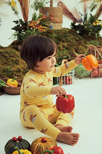 moimoln Modal Cotton Infant Toddler Boys Girls One-Piece Snug fit Romper Playsuits2