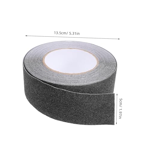 Ruban adhésif routier noir 5cm x 10m pour circuit de voiture et décor de modélisme ferroviaire