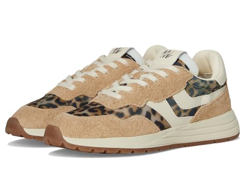 Baskets Burst Steve Madden pour femme : sneakers de mode imprimées léopard en taille 36