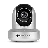 Amcrest HDSeries 720P WiFi Wireless IP Security Surveillance Camera System IPM-721S Silver (Renewed)