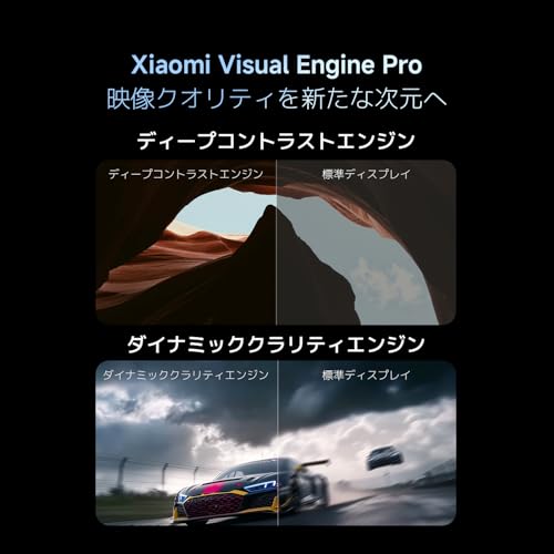 undefined シャオミ(Xiaomi) チューナーレステレビ 55インチ 4K 144Hz 液晶 mini LED(QLED) HDR10+ Google TV搭載 スマートテレビ VRR Dolby Audio HDMIポート有 モニター接続可能 Google 音声検索 Airplay 低反射ディスプレイ 低ブルーライト VESA規格 超薄型 Xiaomi S Pro Mini 2026シリーズ の商品画像 12
