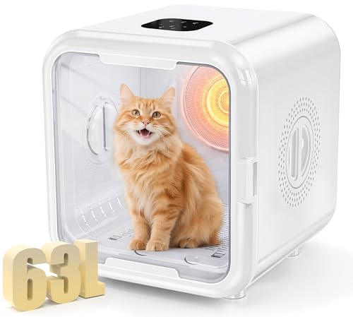 ペットドライルーム AOHDM ペットドライヤーボックス 63L大容量 LG-hg100