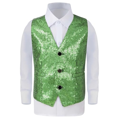 Gilet garçon spectacle de magie idée cadeau costume fête école taille 5-6 ans