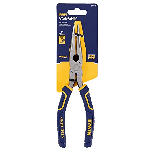 Image of IRWIN Tools VISE-GRIP Pliers, Bent Long Nose, 8-Inch (2078228) (Pack of 2)