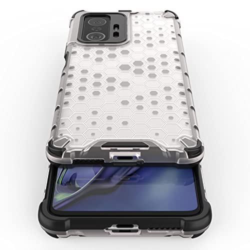 Image of Glasgow Back Case Cover Designed for [ Xiaomi 11T Pro 5G / 11T 5G ] (Stylish Look | Shock Proof) - Transparent