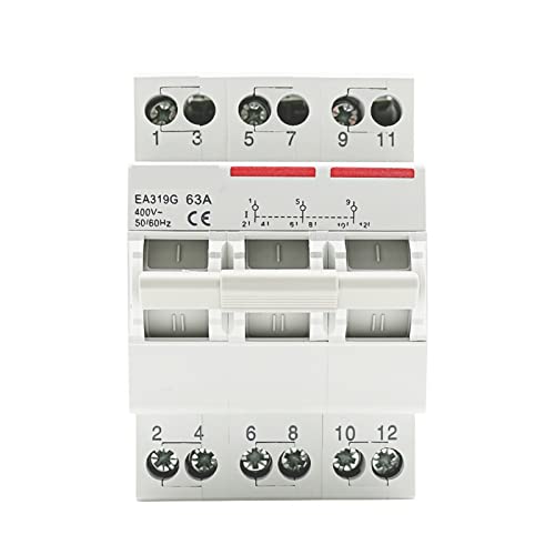 MTS interruptor de transferencia manual de doble potencia con carril Din 3P 40A