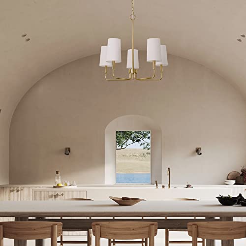 Homebelife HBL022 Chandelier, Brushed Brass thumb #8