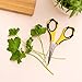 EK Tools Cutter Bee Precision Craft Scissors, Small, Yellow and Black, Package Includes 1 Ergonomic Scissor and 1 Protective Safety Cover, For Cutting, Paper, Herbs, and More