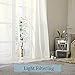 OWENIE Sheer Curtains 84 inch Length, Ivory Sheer Cutains 2 Panels Set for Bedroom/Living Room, Rod Pocket Voile Fimly Drapes, 2pcs, Each 42