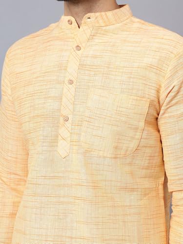Image of LATEST CHIKAN Men's Cotton Regular Kurta