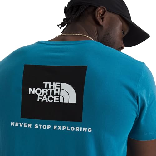 THE NORTH FACE Camiseta masculina Core Box NSE de manga curta | Camiseta de marca com gola canelada,