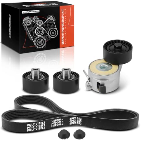 Kit de distribución con correa dentada diésel Frankberg compatible con Peugeot 206 y Berlingo