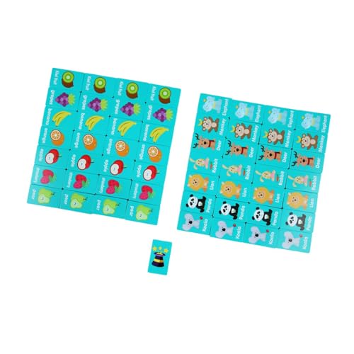 Juego de Dominós de Madera 36 piezas para Niños miniatura 6
