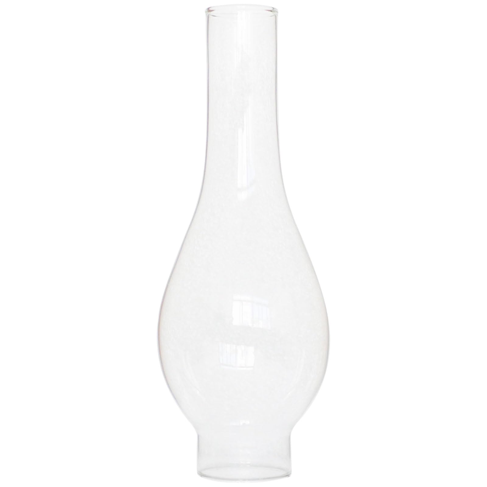 GXFCCYXT 2 Inch × 9 1/3 Inch Oil Lamp Chimney Clear Globe Replacement for Vintage and Antique Style Lamps
