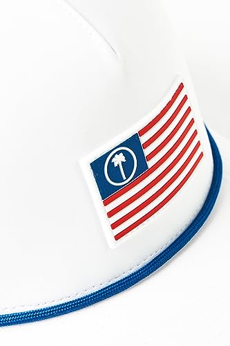 Image of Palm Captain USA Hat- Quick Drying, Breathable, Sun and Rain Protection