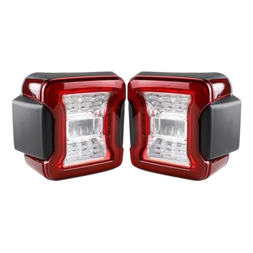 Feux arrière de voiture LED Jeep Wrangler JL 2018-2023 feu de freinage Clear Euro
