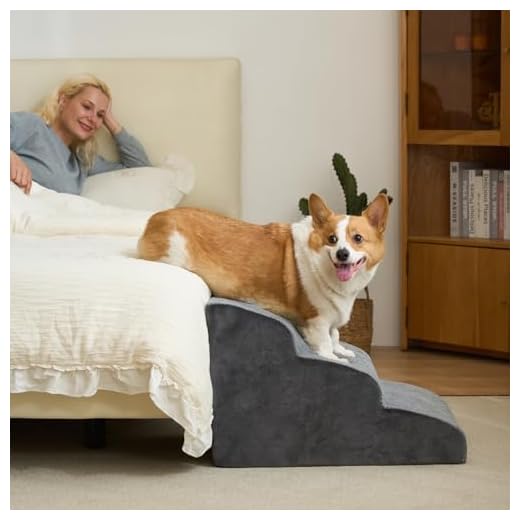 Dripex Curved Dog Stairs