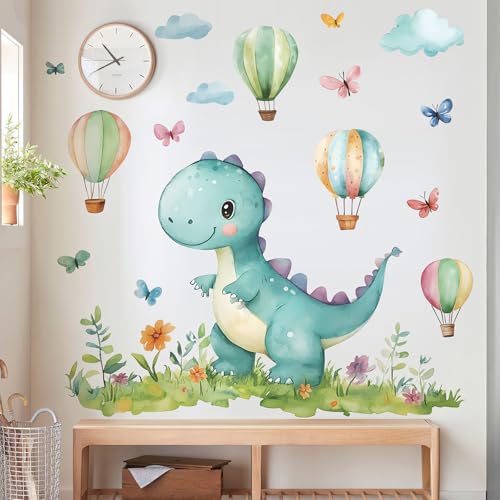 Vinilos Decorativos Dinosaurios 2 Hojas Removibles 30x90 cm miniatura 6