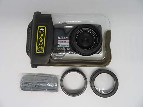 DiCAPac Housse étanche pour caméras Compatible avec Nikon Coolpix S 210 / S 220 / S 230 / S 2500 - étanche jusqu'à 10m IPX8 - Image 3