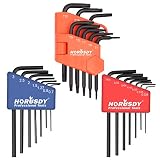 SEDY 22 Piece Mini Hex Key Allen Wrench Set - Hex/Torx, Metric/SAE (3-IN-ONE, Cr-V)