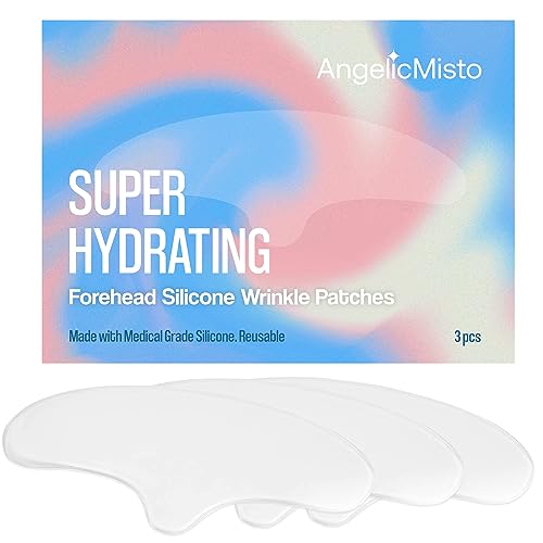 irreshine Silicone Forehead Wrinkle Patches: Diminish Forehead Fine Lines and Wrinkles - 3 Pcs