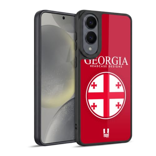 Coque Samsung Galaxy S25 Edge drapeau Géorgie Head Case Designs