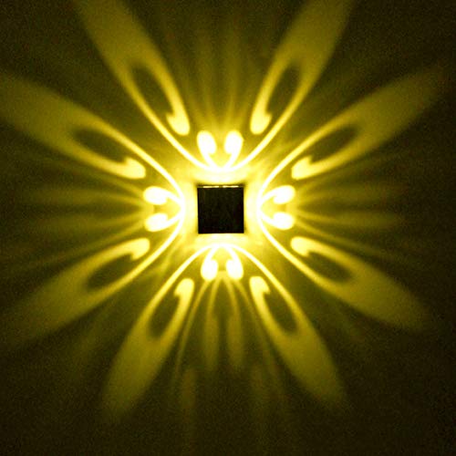 Luminaire LED projection jaune pour décorer un mur sombre RAGGZZ Bar