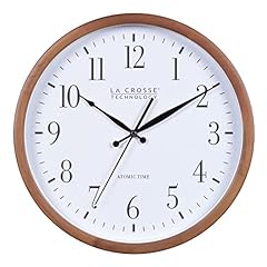 12 . 8 Inch Atomic Walnut Wall Clock product image