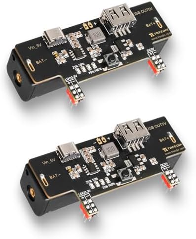 Amazon.com: Treedix 2pcs Breadboard Power Supply Module 3.3V 200mA 5V ...