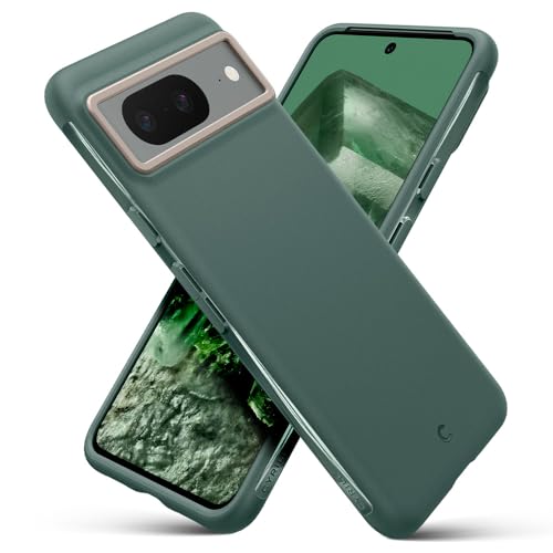 Image of Spigen Cyrill UltraColor, Google Pixel 8 Case, Pixel 8 Back Cover | TPU+Poly Carbonate - Kale