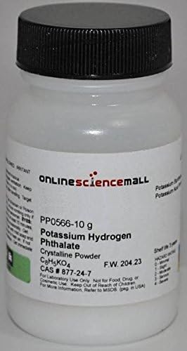 Potassium Hydrogen Phthalate - Laboratory Grade Reagent, 10g