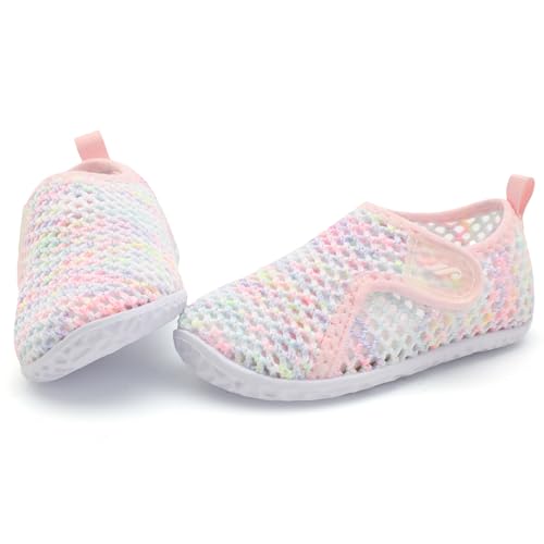 Image of JIASUQI Baby Boys Girls Barefoot Swim Pool Water Shoes Beach Walking Sandals Athletic Sneakers