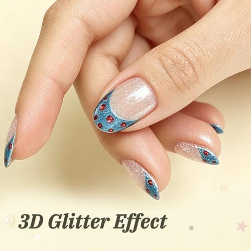 HOTU Nail Polish Pens, 12 Glitter Colors — view 3