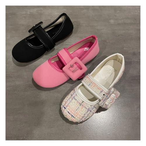 ZQW Women's Pink Mary Jane Shoes - Soft and Feminine Ballerina Flats with Polka Dot Design | Perfect for Skirts and Dresses3