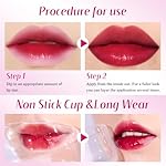 bayfree Lip Tint Stain Set, Lip Stain Long Lasting Waterproof, Lightweight, Non-sticky, Transfer-Proof, Matte Finish (fruit land) - Image 5