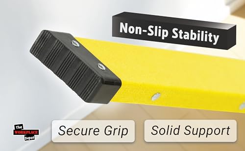 The Workplace Depot 6 Tread Fibreglass Step Ladder – Lightweight, Stable & EN-131 Certified – Professional-Grade Ladder for Electrical & Industrial Use 6 The Workplace Depot 6 Tread Fibreglass Step Ladder – Lightweight, Stable & EN-131 Certified – Professional-Grade Ladder for Electrical & Industrial Use - Image 6