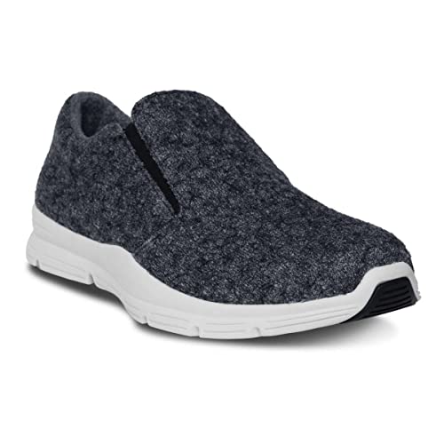 Dr. Comfort Liam Mens Walking Shoes-Workout Athletic Casual Wool Shoe with Gel Inserts