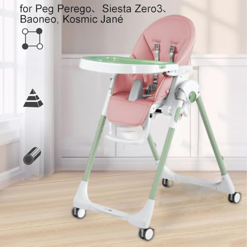 Cubierta de silla de comer para bebé lavable para eliminar manchas 2