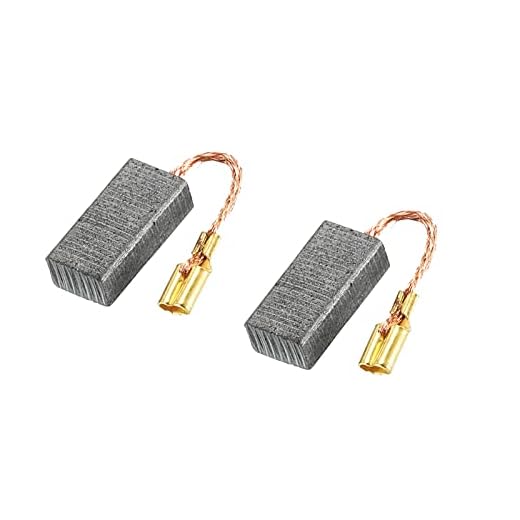 Carbon Brushes 0.6x0.31x2.95 Inch for Electric Motors Power Tool Angle Grinder Table Saw Spare Part Repair, 2 Pack