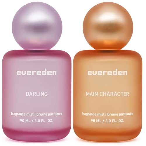 Evereden Fragrance Hair and Body Mist Set of 2: Clean & Vegan Col...