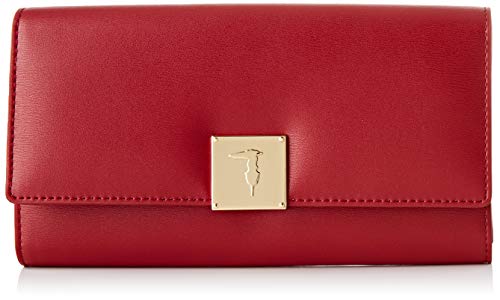 Sac Trussardi Jeans original chic en rouge betterave pour femme élégante
