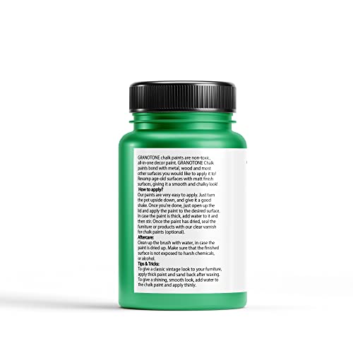 Image of GRANOTONE Chalk Paint Forest Green 120 ml Matte Finish