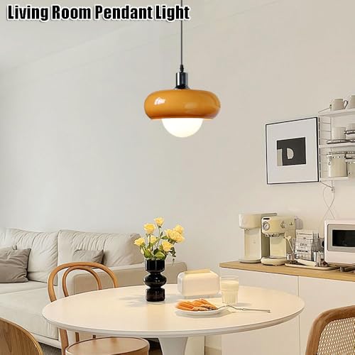Lámpara colgante de cristal moderna con base E27 e iluminación interior 4