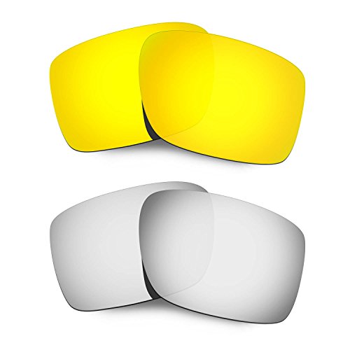 Lentille Oakley Double Edge rechange pour remplacer vos verres rayés et retrouver une vue nette
