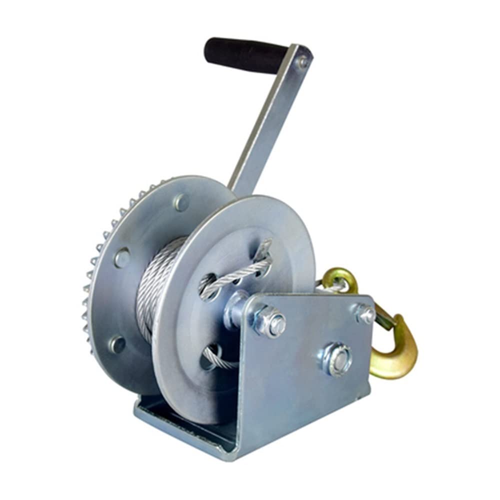 Buy 8/15/30m Hand Crank Selflocking Winch Alloy Steel Winch Manual